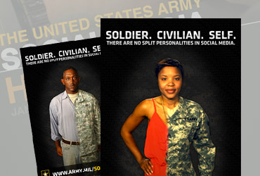 U.S. Army Social Media Handbook Ads