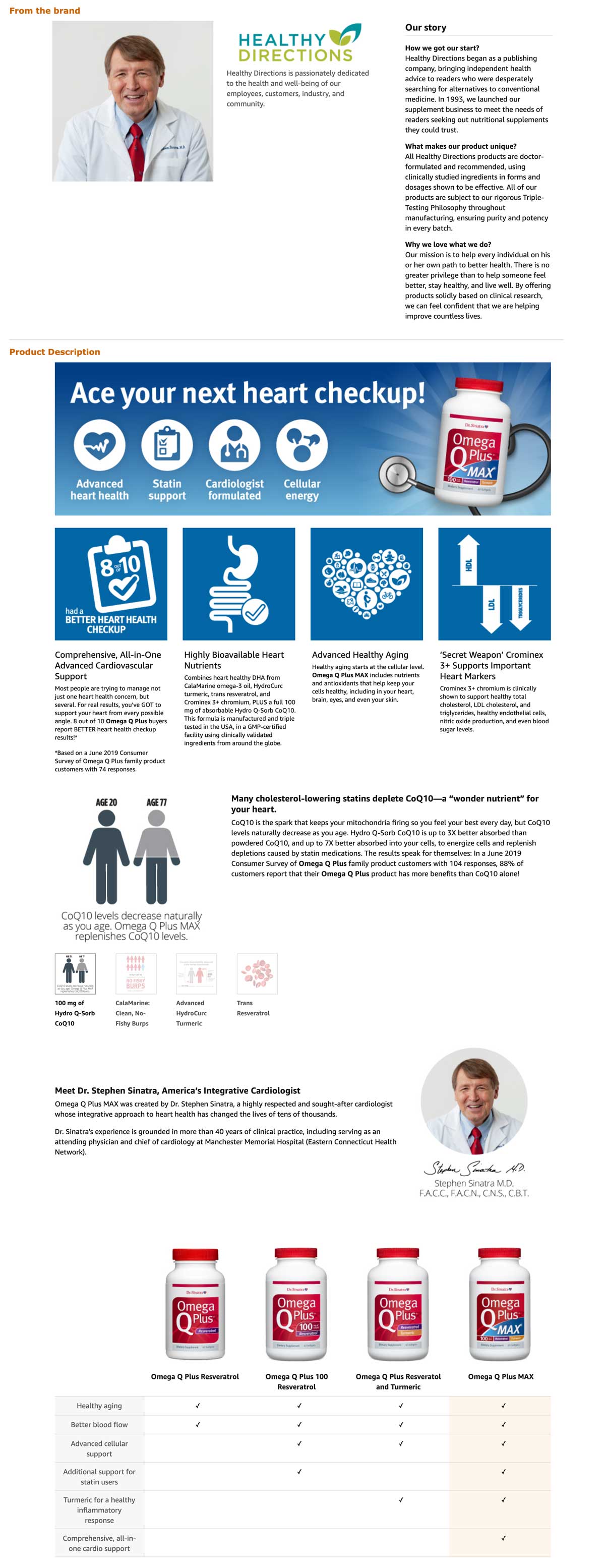 Omega Q Plus MAX Enhanced Brand Content