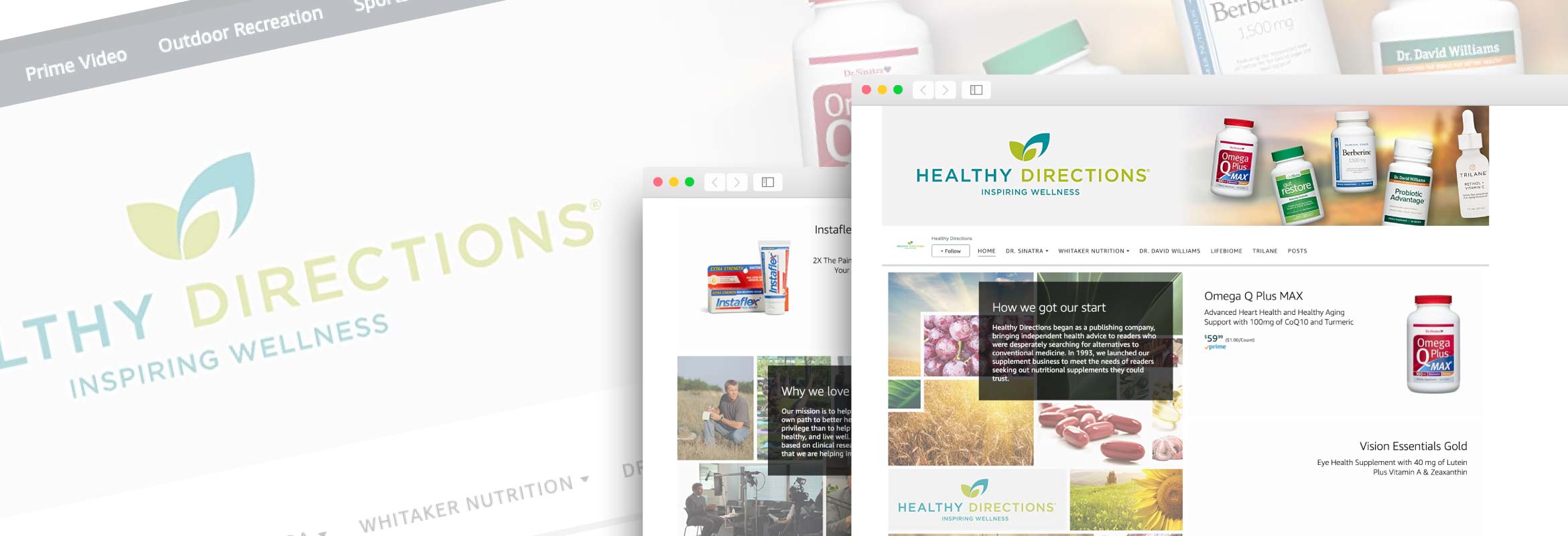 Healthy Directions Amazon Storefront