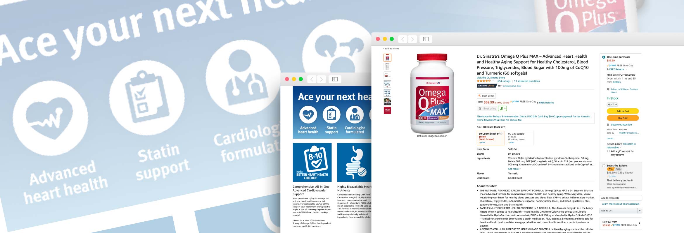 Omega Q Plus MAX Enhanced Brand Content